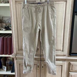 GAP joggers tan sz M men’s